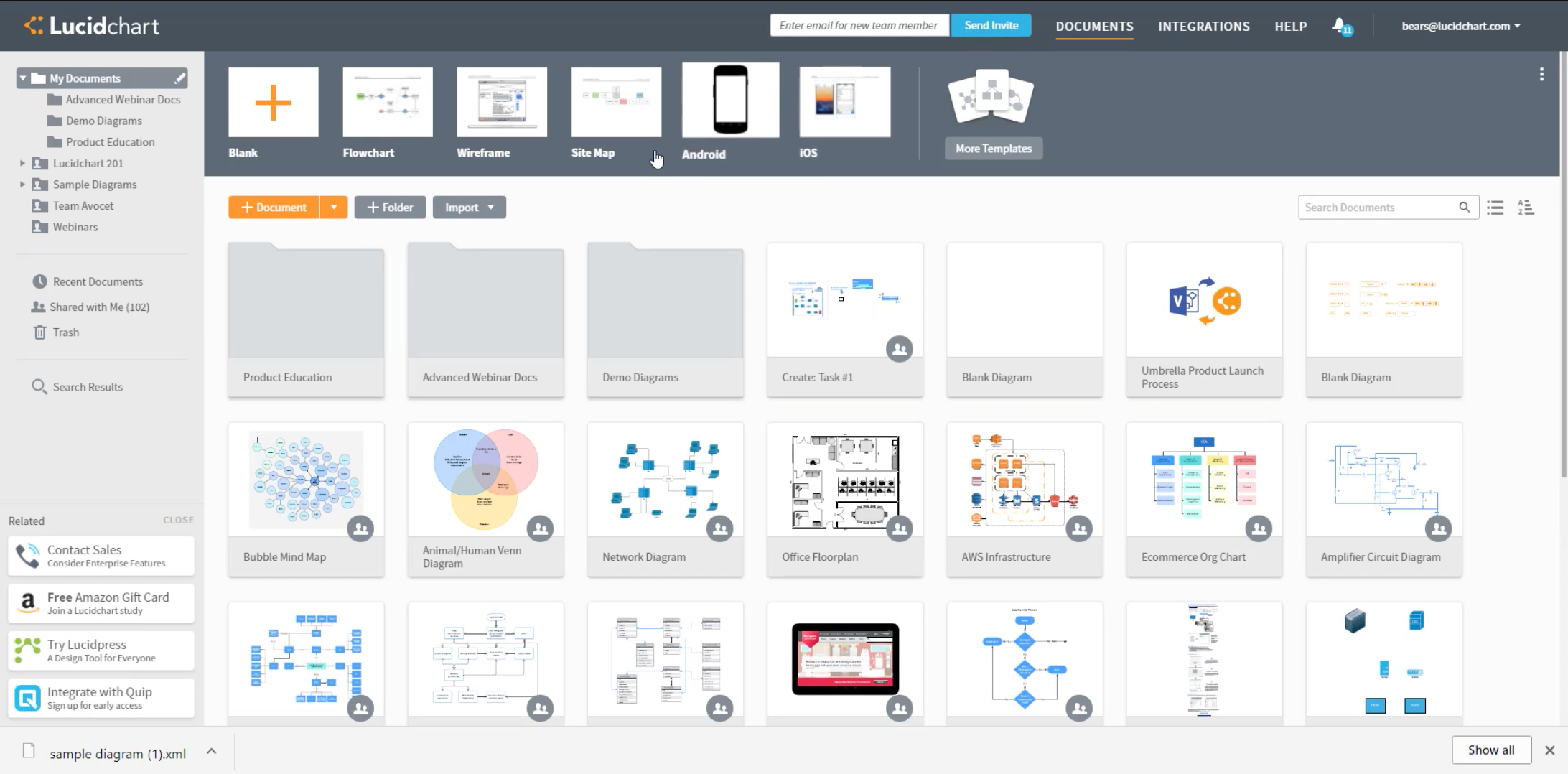 Opiniones Lucidchart: Software de diagramación y colaboración para empresas - Appvizer