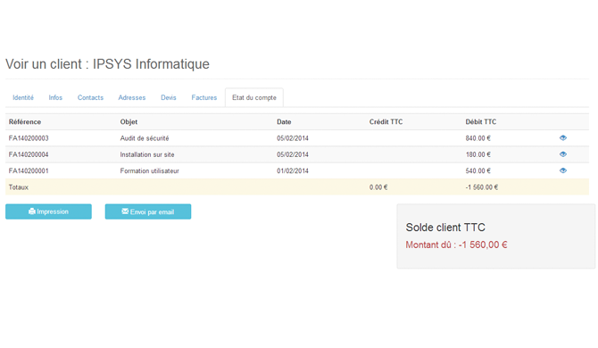 FactureNet - FactureNet: Contrôle strict des accès aux serveurs, Utilisateurs maximum, Fiche produit