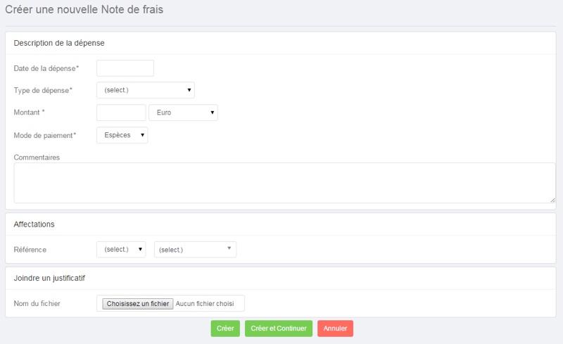 Nicoka SIRH - Nicoka : gestion des notes de frais