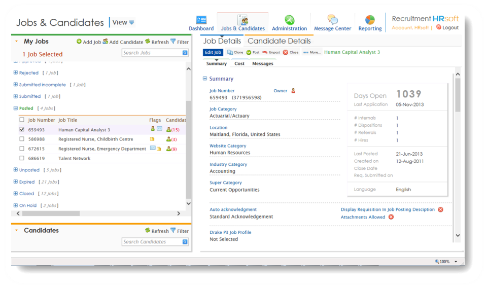 HRsoft Applicant Tracking-screenshot-1 HRsoft Applicant Tracking-screenshot-1