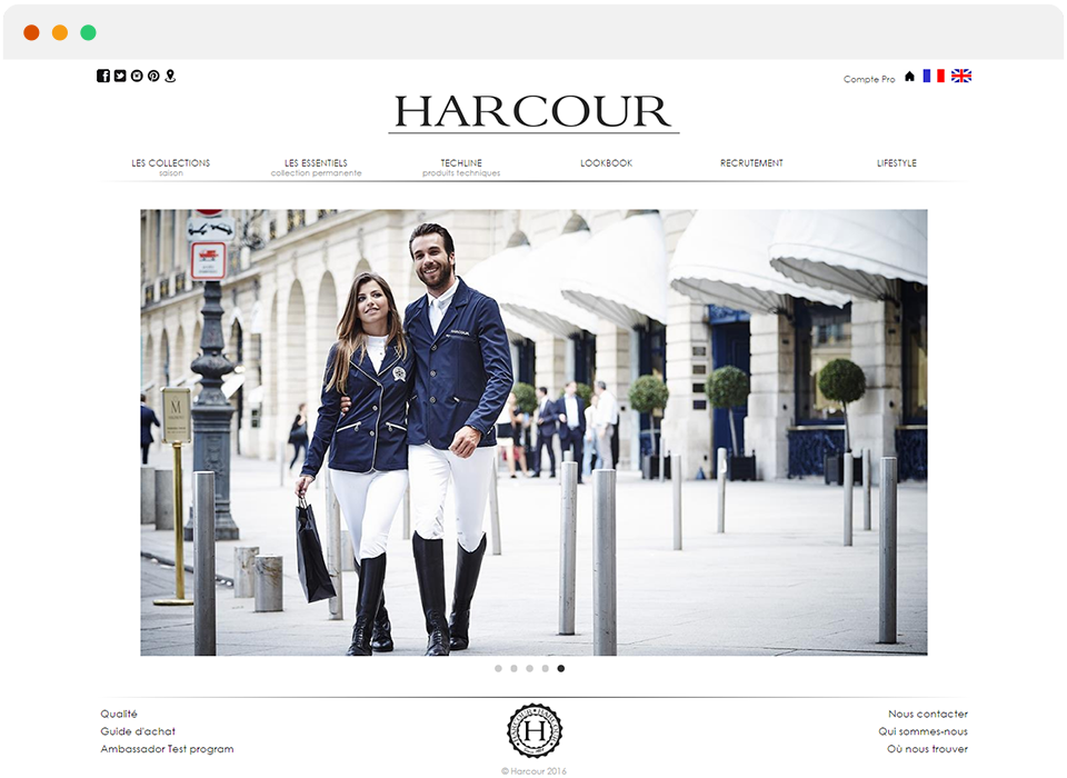 « 1 mois après la mise en ligne du site nous avons enregistré plus de 30 000€ de chiffre d’affaires » - William BEnguigui - Fondateur Harcour « 1 mois après la mise en ligne du site nous avons enregistré plus de 30 000€ de chiffre d’affaires » - William BEnguigui - Fondateur Harcour