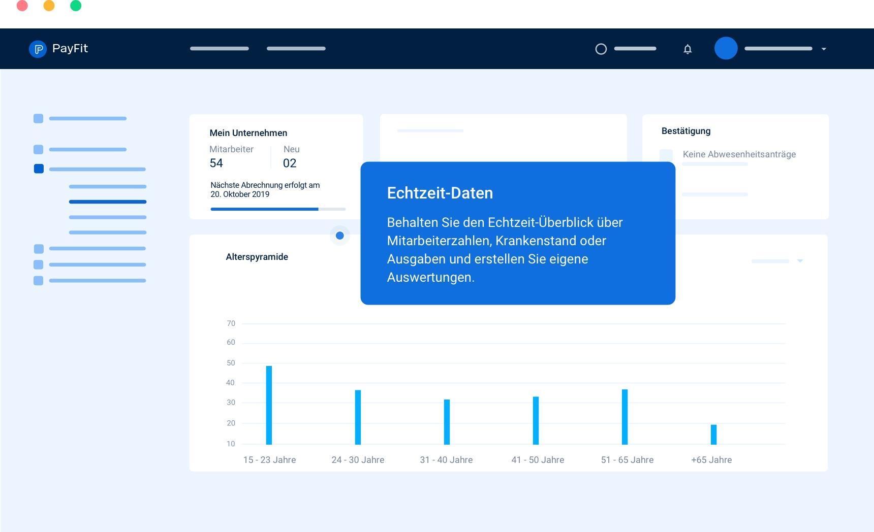 PayFit - Das Dashboard – alles auf einen Blick!