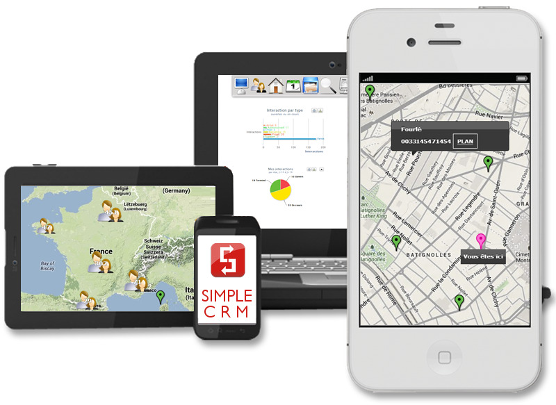 Simple CRM: Gestion de campagnes, Webmail (gestion des emails), Standard d'encodage avancé (AES) Simple CRM: Gestion de campagnes, Webmail (gestion des emails), Standard d'encodage avancé (AES)