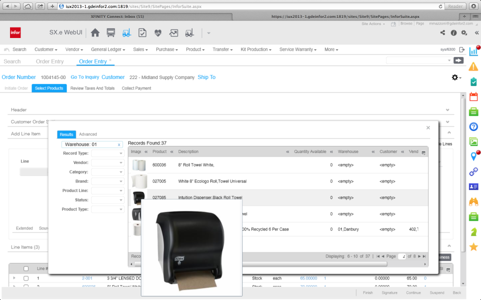 Infor ERP for Distribution-screenshot-0