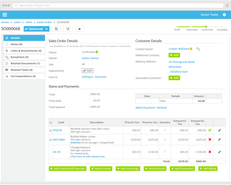 Inforgen for Retail Management-screenshot-0 Inforgen for Retail Management-screenshot-0