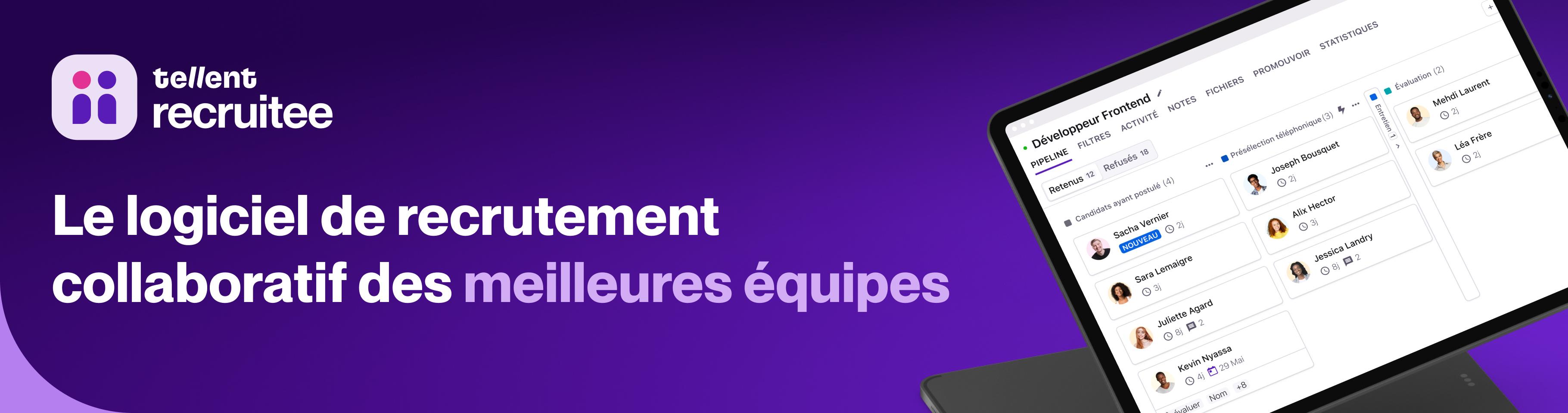 Avis Recruitee : Plateforme de recrutement rapide, facile et collaborative - Appvizer