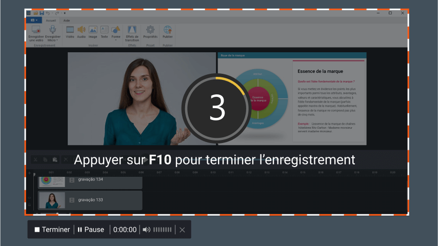 Enregistrez des scénarios et enseignez à travers une vidéo Enregistrez des scénarios et enseignez à travers une vidéo