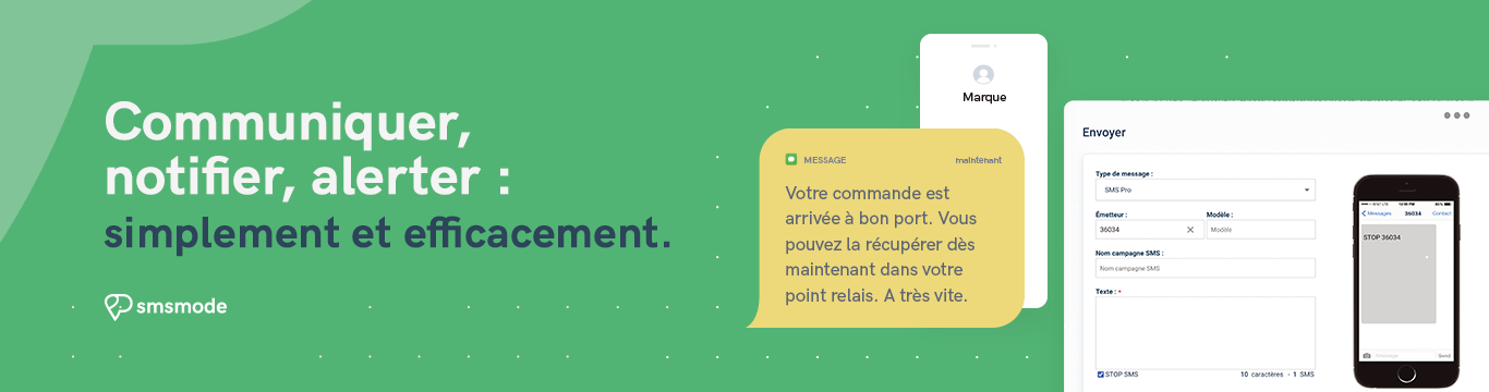 smsmode : Plateforme d'envoi SMS marketing et services SMS ⇒ Avis, prix