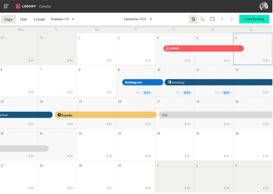 Lodgify - Evita le doppie prenotazioni con la sincronizzazione in tempo reale di disponibilità e tariffe