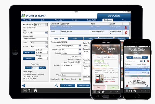MobileFrame Field Service-screenshot-0 MobileFrame Field Service-screenshot-0