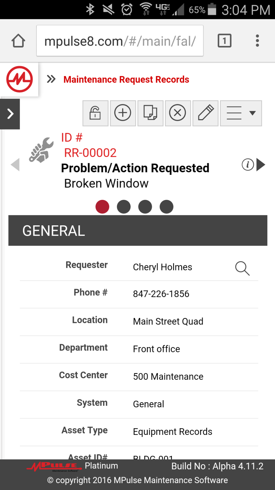 MPulse CMMS Software-screenshot-2