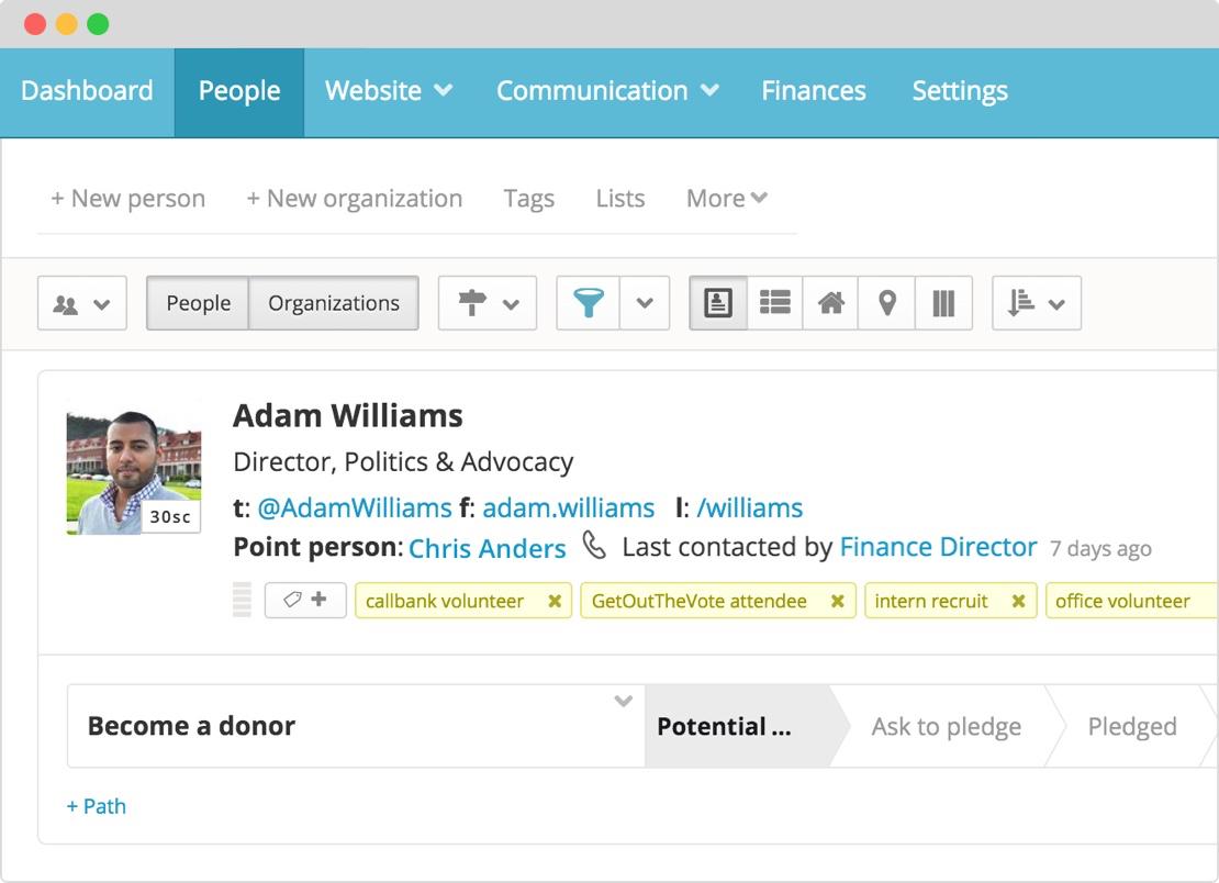 NationBuilder - Profile