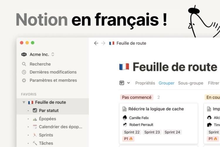 Notion - Capture d'écran 2