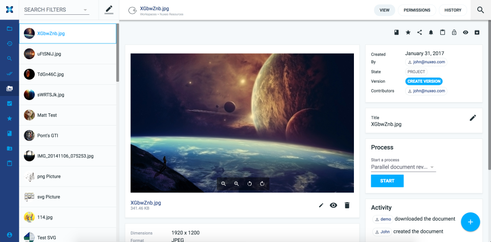 Nuxeo Platform-screenshot-2 Nuxeo Platform-screenshot-2