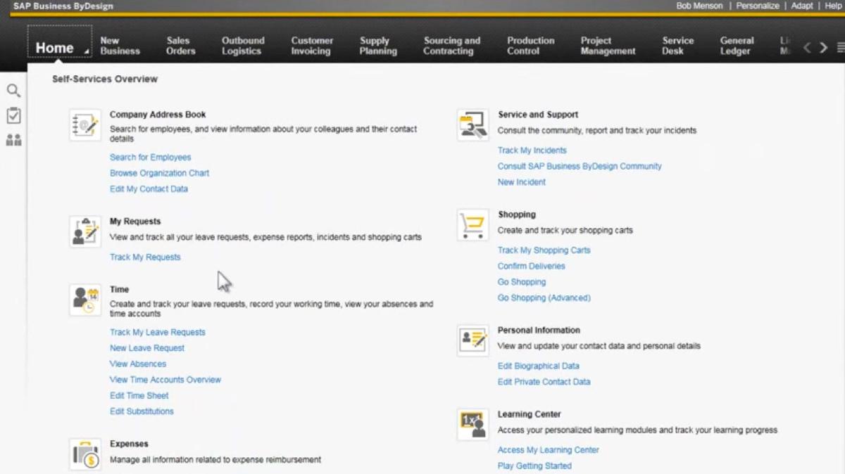 Comptabilité avec SAP Comptabilité avec SAP