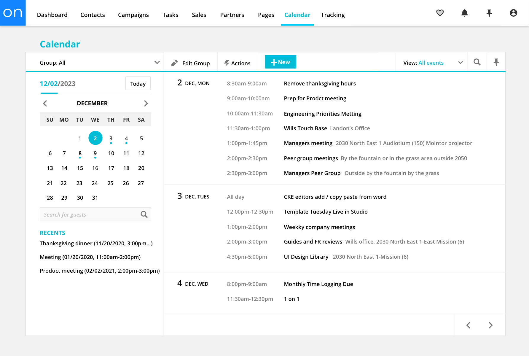 Ontraport - Ontraport Calendar makes it possible to manage appointment booking, reminders and follow-up in one place.