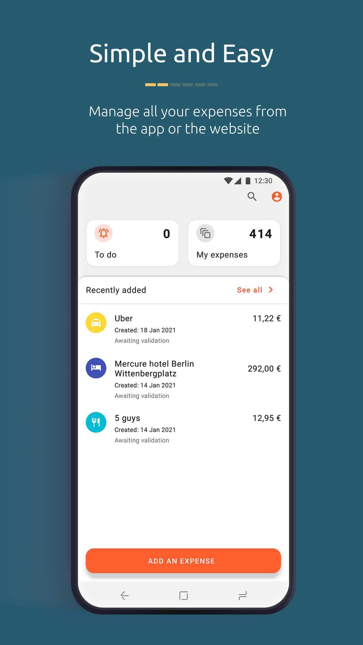 Silae Expense - Screenshot 3