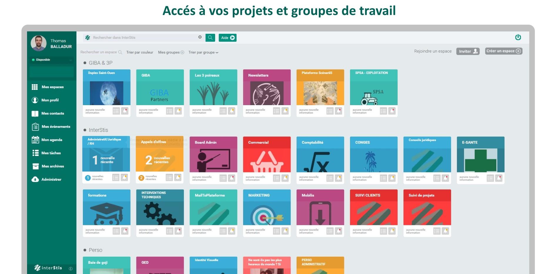 mes espaces mes espaces