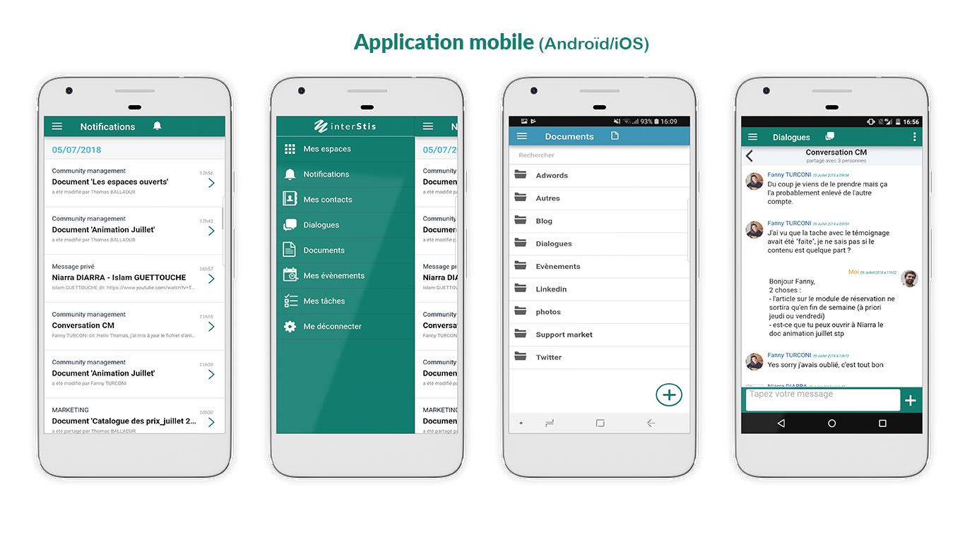 Application mobile (Android/iOS) Application mobile (Android/iOS)