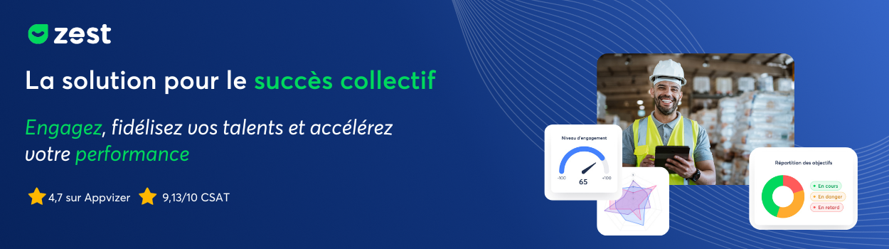 Avis Zest : Boostez l'expérience et la performance des collaborateurs! - Appvizer