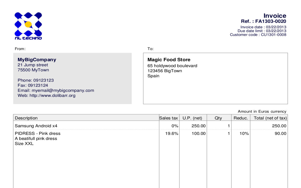 DoliCloud ERP & CRM DoliCloud ERP & CRM