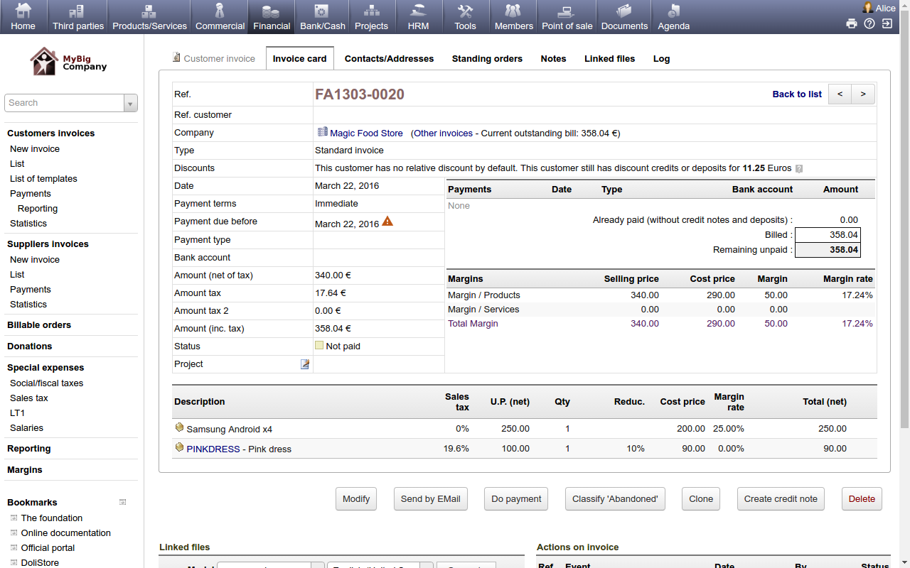 DoliCloud ERP & CRM DoliCloud ERP & CRM