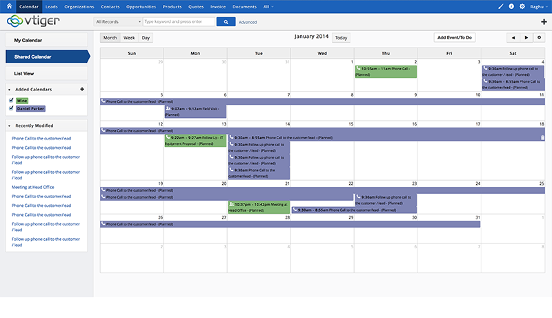 Vtiger CRM: Gestion de comptes, Mailing de masse, Paiement en ligne Vtiger CRM: Gestion de comptes, Mailing de masse, Paiement en ligne