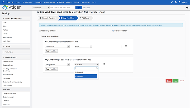 Vtiger CRM: Gestion de plusieurs devises, Prévision des ventes, Gestion de contacts Vtiger CRM: Gestion de plusieurs devises, Prévision des ventes, Gestion de contacts