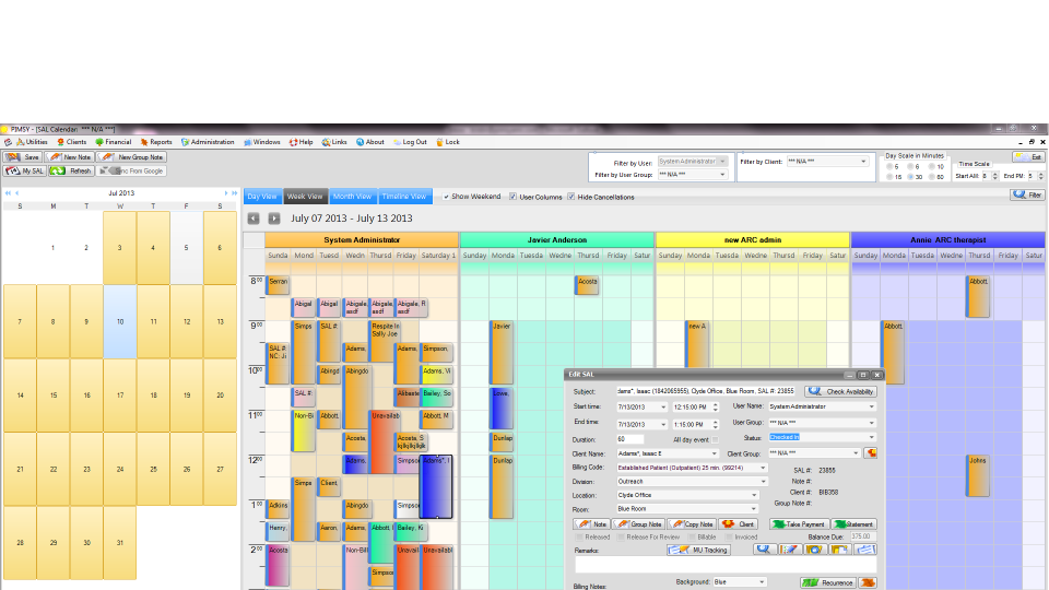 PIMSY Mental Health EHR-screenshot-0 PIMSY Mental Health EHR-screenshot-0