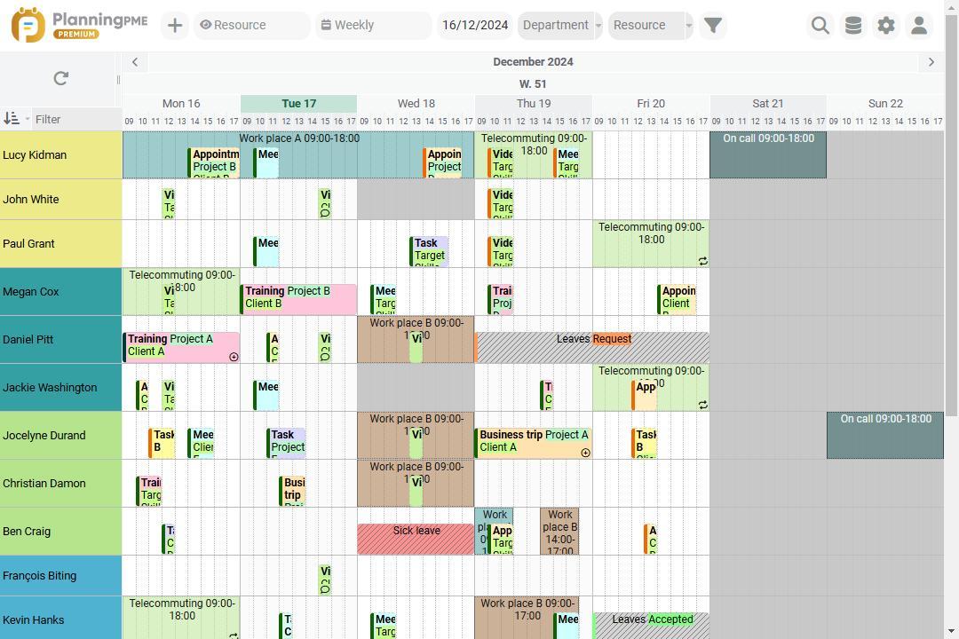 PlanningPME - Bildschirmfoto 3