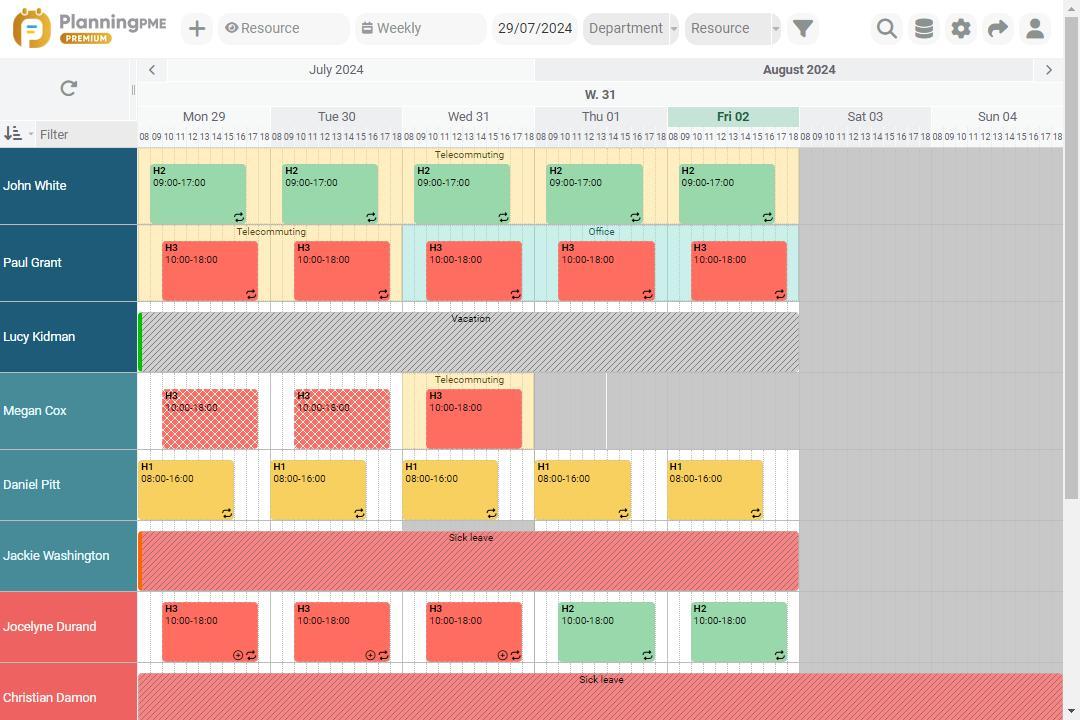 PlanningPME - Screenshot 4