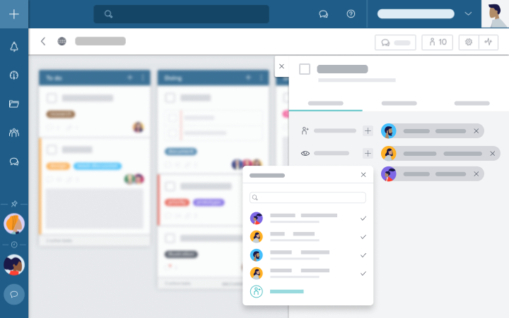 Gardez vos collaborateurs informés du travail en cours en les ajoutant comme abonnés sur les tâches. Ils reçoivront des notifications chaque fois qu'il y a une mise à jour sur chaque tâche. Gardez vos collaborateurs informés du travail en cours en les ajoutant comme abonnés sur les tâches. Ils reçoivront des notifications chaque fois qu'il y a une mise à jour sur chaque tâche.