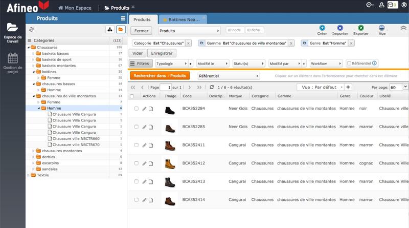 PIM avec une approche claire, simple et efficace de l’organisation et la gestion des contenus. PIM avec une approche claire, simple et efficace de l’organisation et la gestion des contenus.
