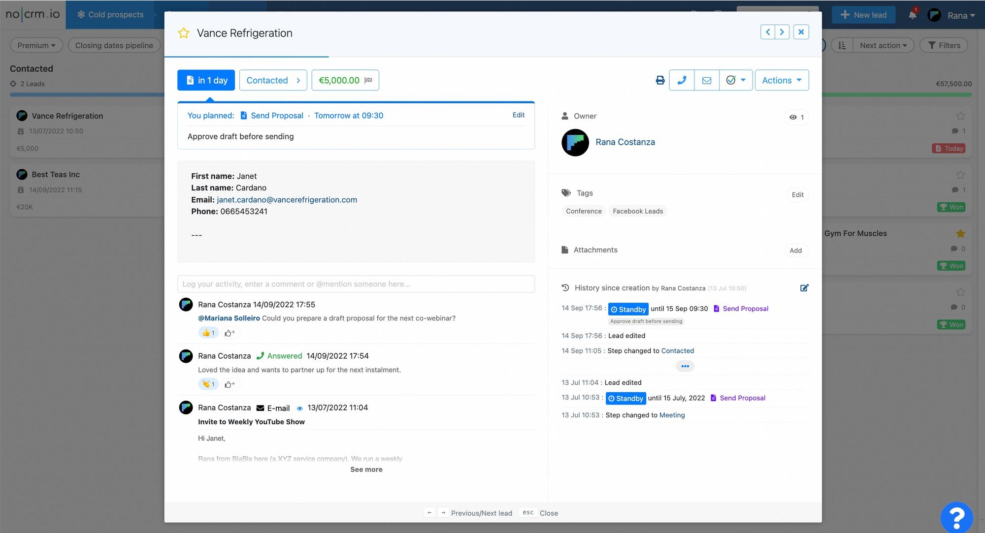 noCRM.io - Screenshot 4