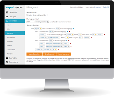 Outil de segmentation avancé Outil de segmentation avancé