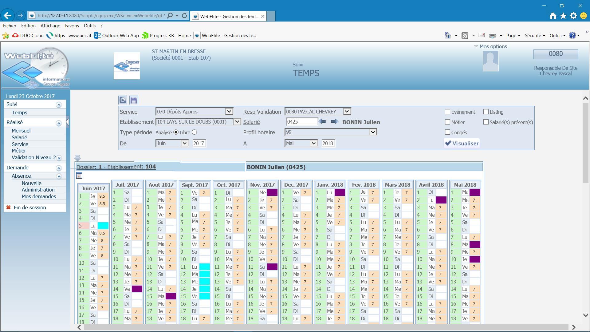 ELITE Logiciel Paie-RH : portail web ELITE Logiciel Paie-RH : portail web