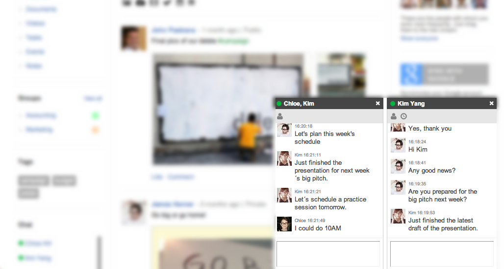 Joincube - Chat with your colleagues anytime! Joincube - Chat with your colleagues anytime!