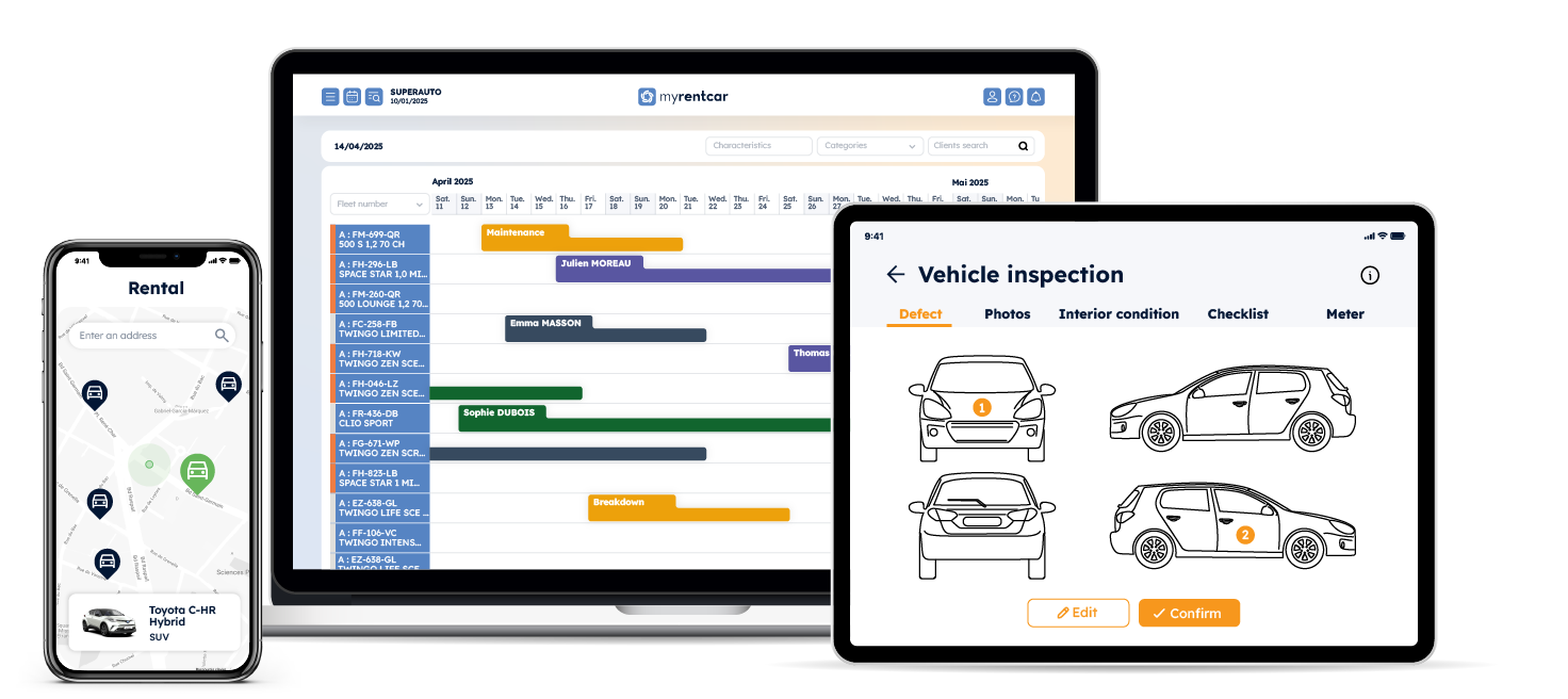 Myrentcar - Myrentcar car rental software