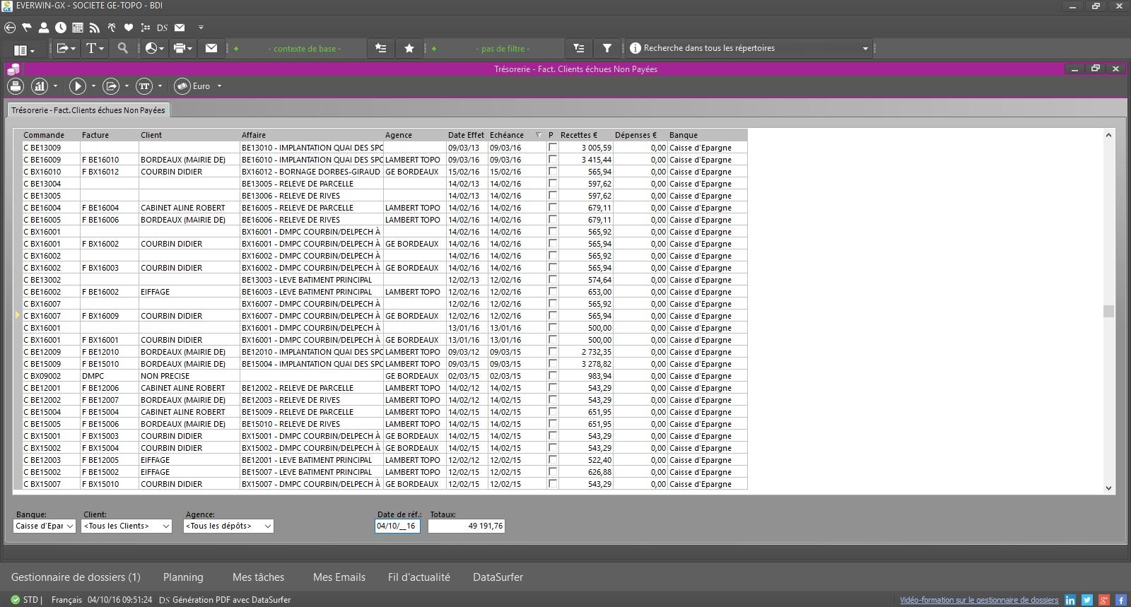 ERP Everwin GX-GE pour géomètres et topographes ERP Everwin GX-GE pour géomètres et topographes