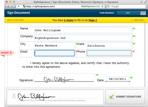 RightSignature-screenshot-0