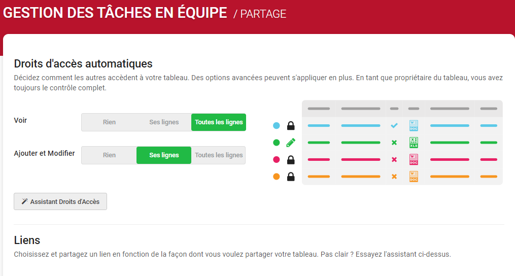 Choisissez comment vous souhaiter les données de votre tableau Choisissez comment vous souhaiter les données de votre tableau