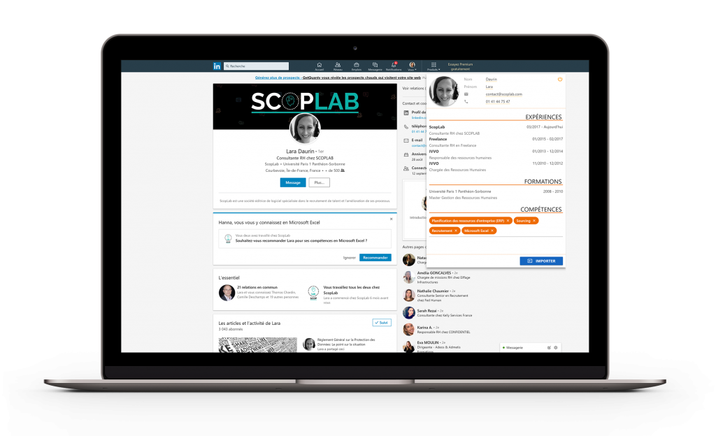 ScopTalent - Capture d'écran 2