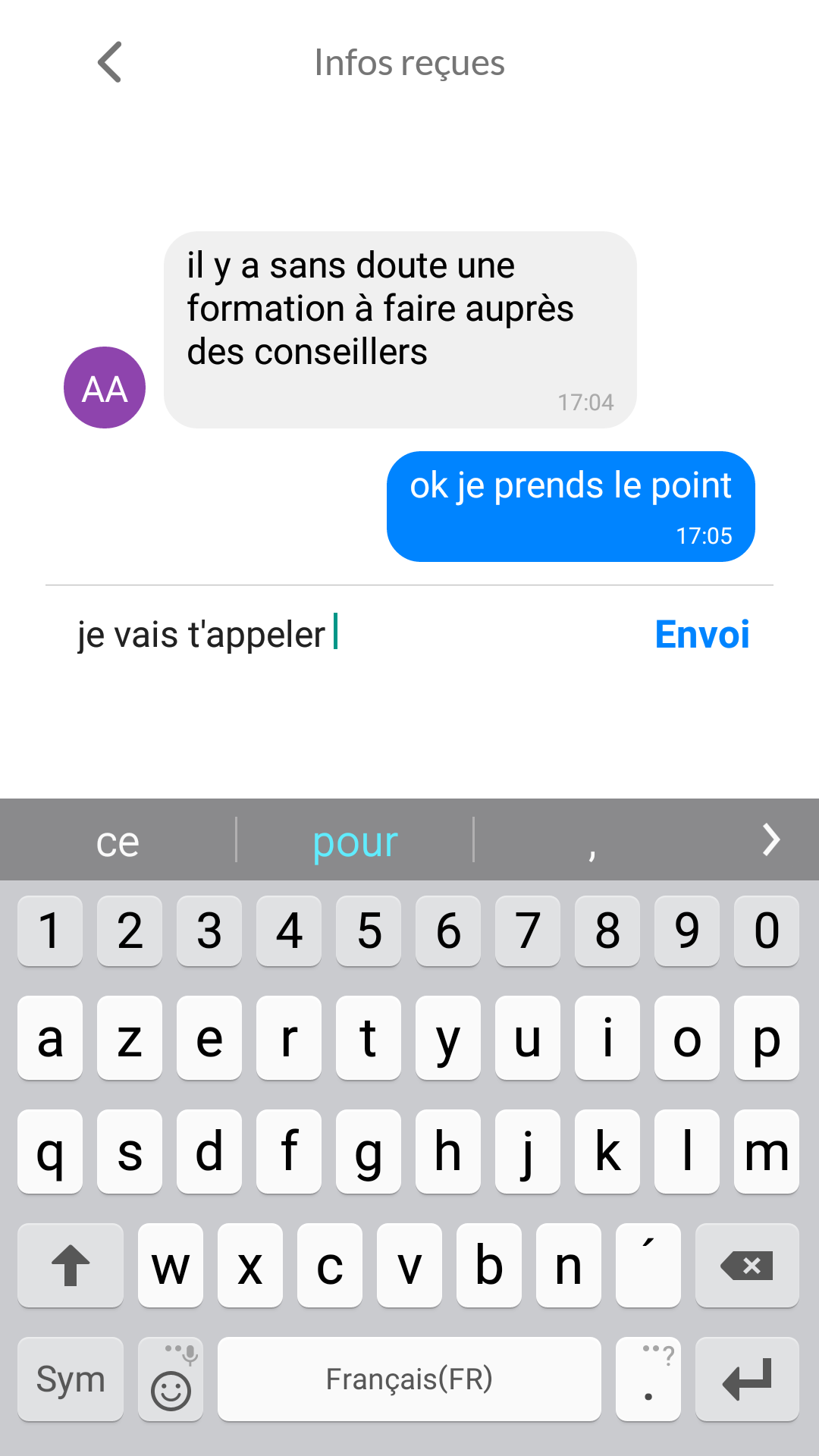 Chat interne pour échanger sur un sujet (KPI, verbatim...) Chat interne pour échanger sur un sujet (KPI, verbatim...)