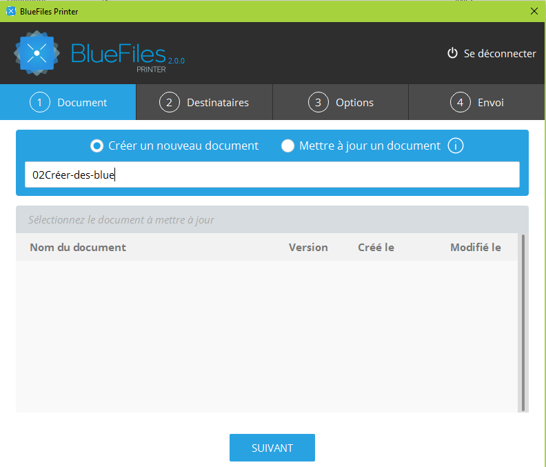 BlueFiles - Druckgröße BlueFiles