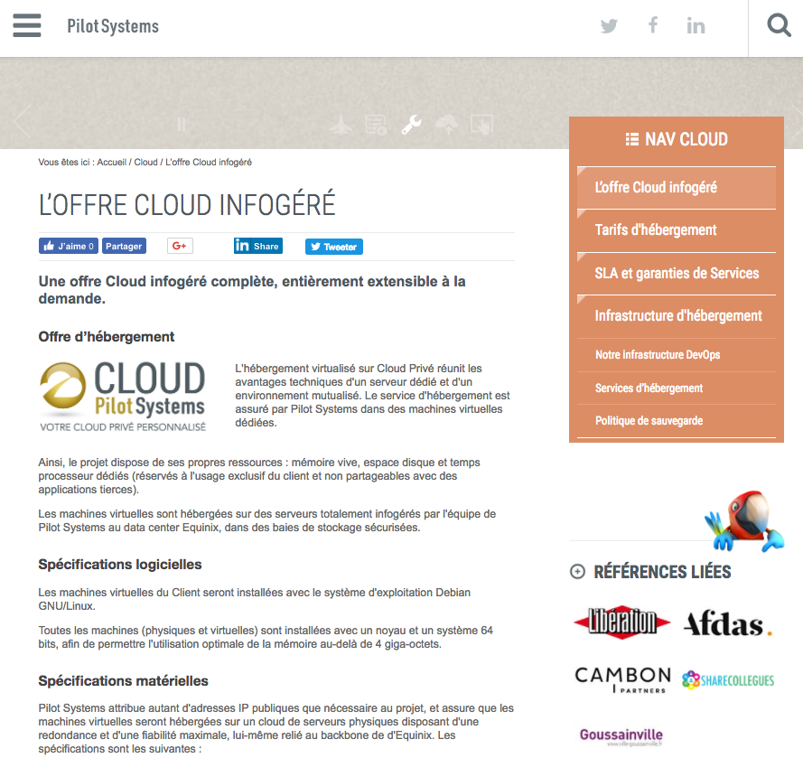 Cloud Pilot Systems - Capture d'écran 1
