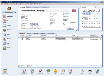 SuperOffice CRM-screenshot-0 SuperOffice CRM-screenshot-0