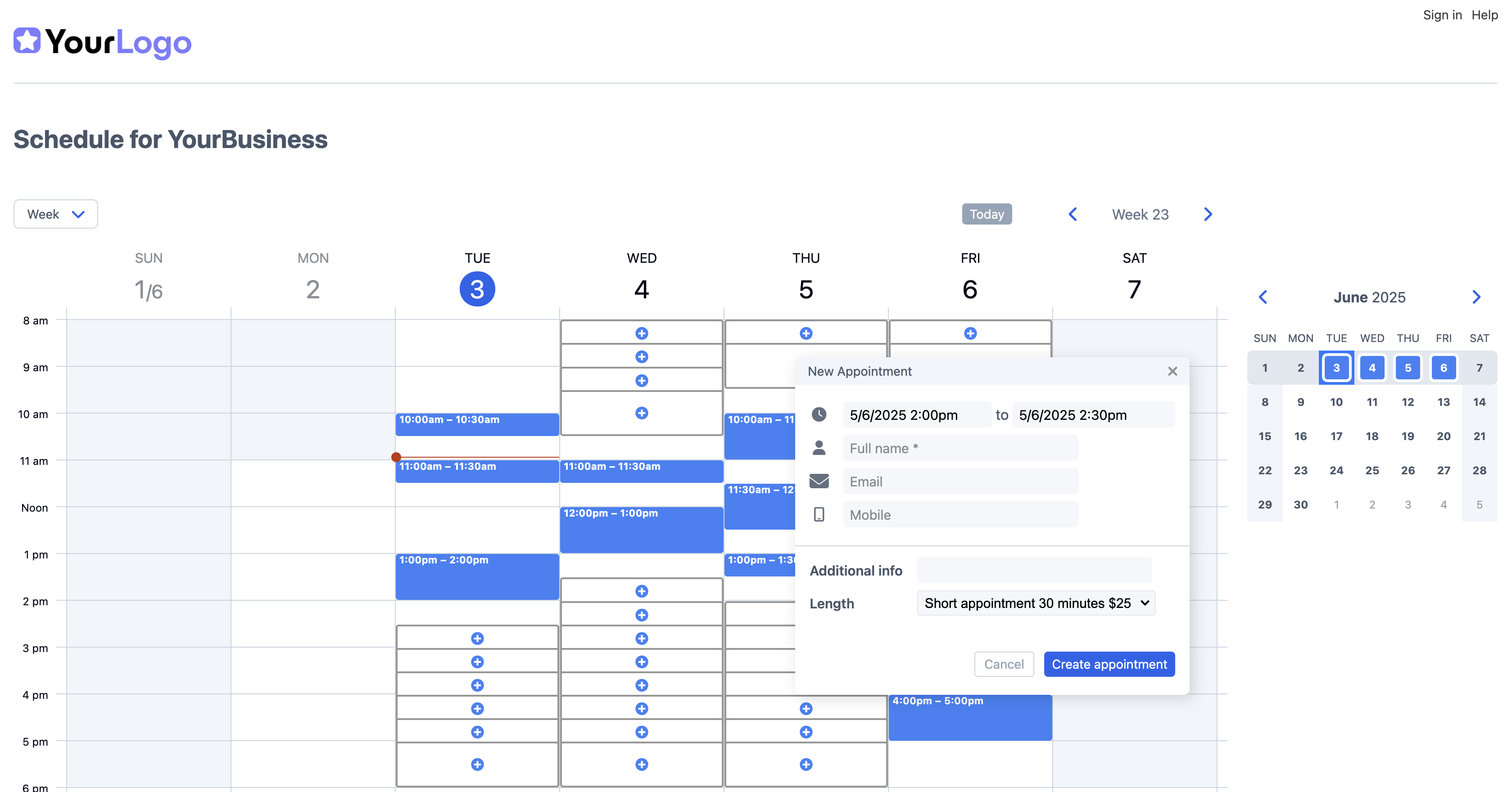 SuperSaaS Appointment Schedule - SuperSaaS - appointment schedule