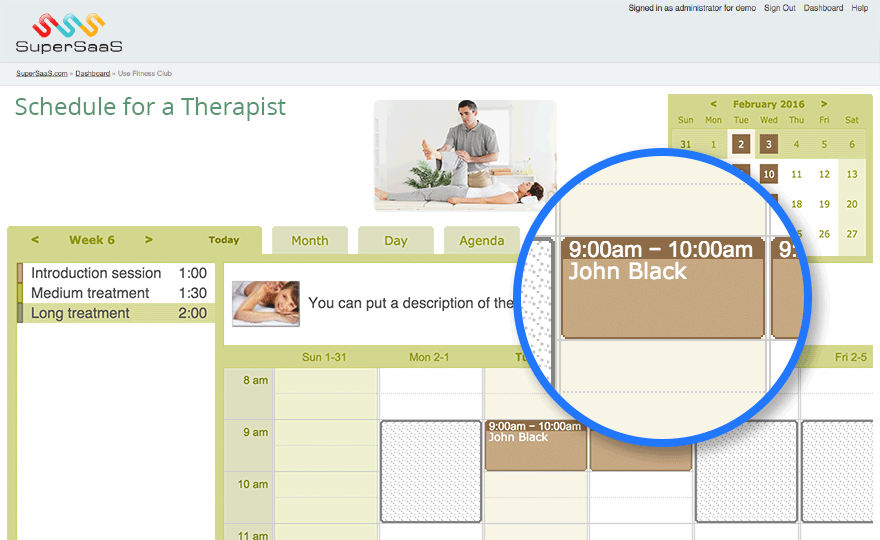 SuperSaaS Appointment Schedule - SuperSaaS Horário Nomeação-screenshot-2