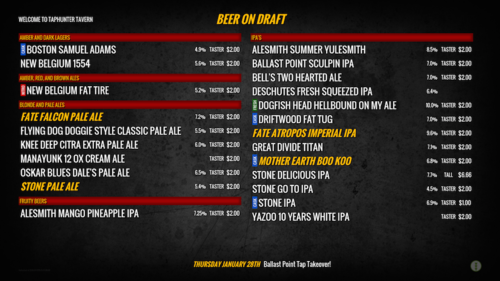 TapHunter Digital Drink Menus-screenshot-3 TapHunter Digital Drink Menus-screenshot-3