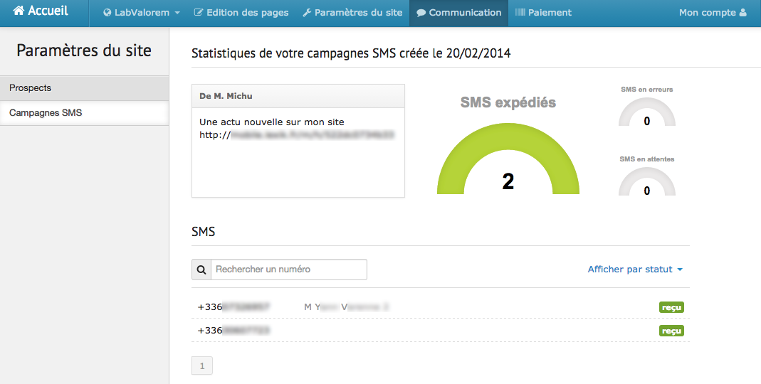 Lexik Mobile: Editeur de pages (glisser/déposer), QR Code, Support (téléphone, email, ticket) Lexik Mobile: Editeur de pages (glisser/déposer), QR Code, Support (téléphone, email, ticket)